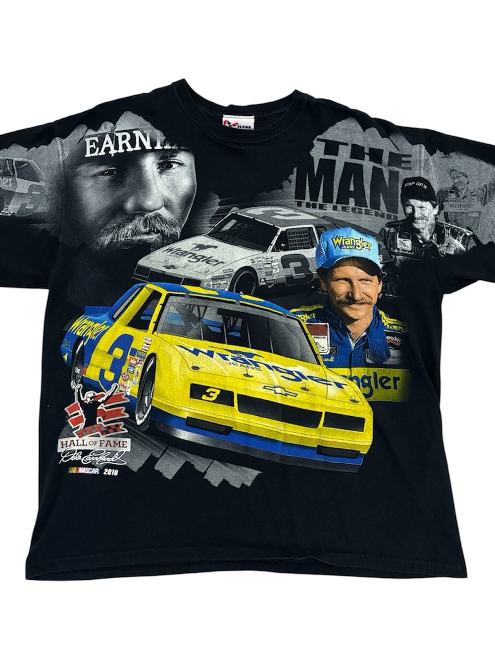 NASCAR Shirt Dale Earnhardt Sr, Jr 2010 Men's Chase Double Sided T-Shirt SZ XL